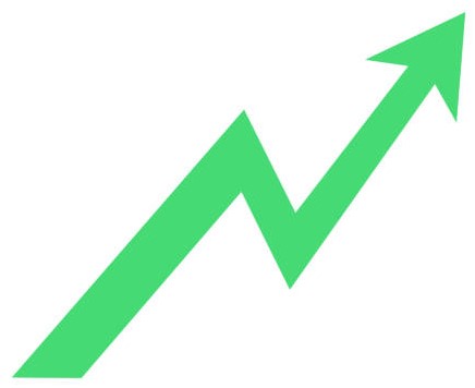 Increase Arrow Green